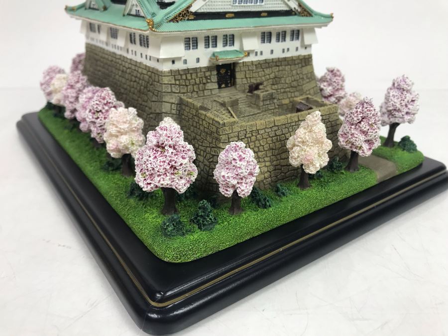 The Danbury Mint Osaka Castle Osaka, Japan With Box [Photo 2]