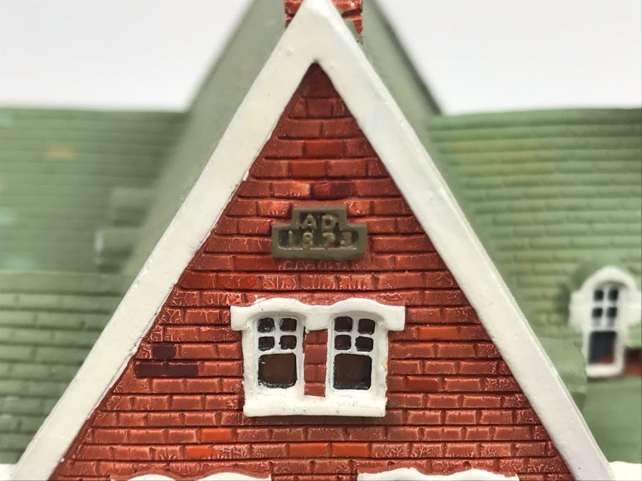 The Danbury Mint Block Island Southeast Lighthouse Great American Lighthouses Lights Up With Box [Photo 13]