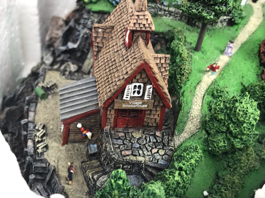 The Danbury Mint Fisherman's Cove By Colin Gough With Box [Photo 18]