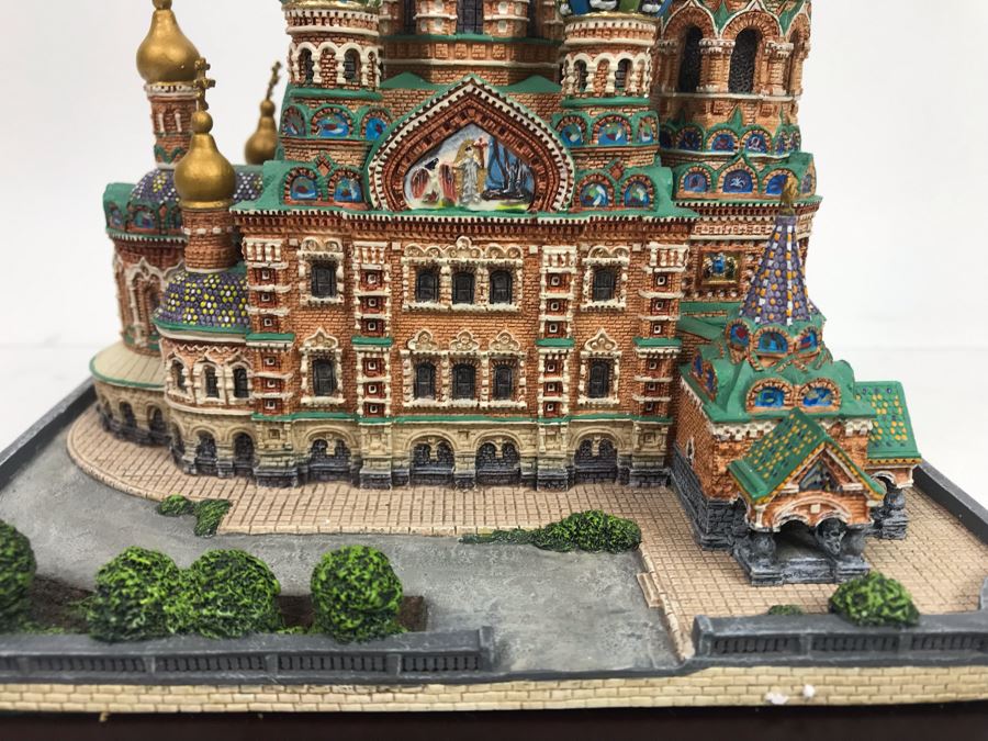 The Danbury Mint St. Petersburg Church Of The Resurrection St. Petersburg, Russia With Box [Photo 8]