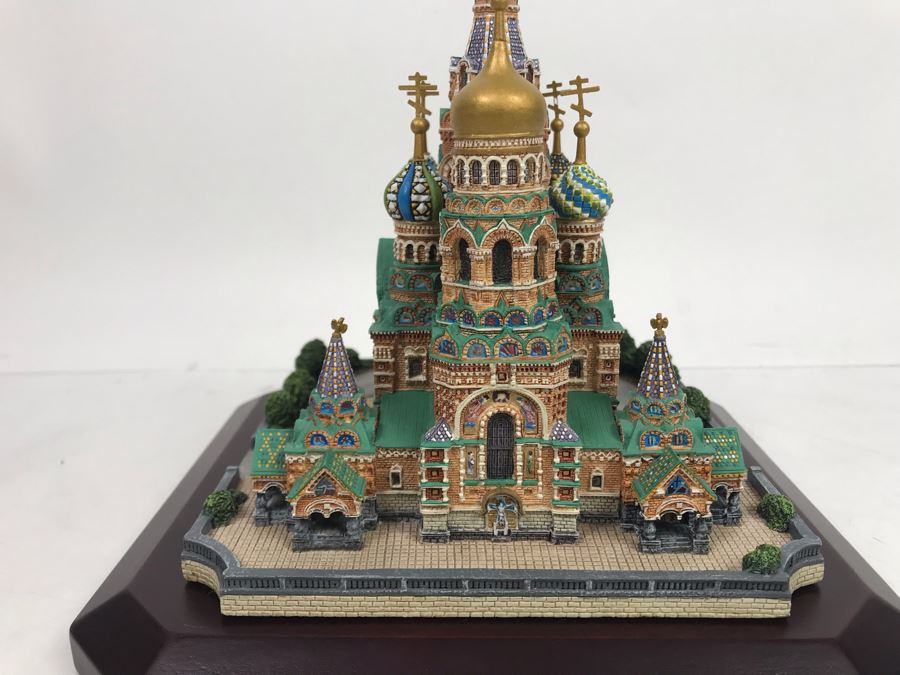 The Danbury Mint St. Petersburg Church Of The Resurrection St. Petersburg, Russia With Box [Photo 2]