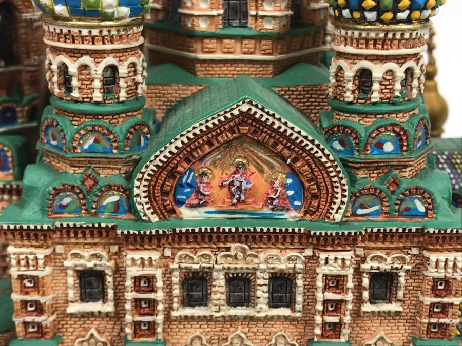 The Danbury Mint St. Petersburg Church Of The Resurrection St. Petersburg, Russia With Box [Photo 14]