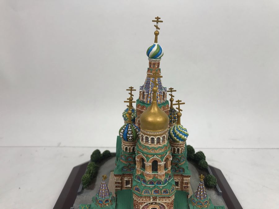 The Danbury Mint St. Petersburg Church Of The Resurrection St. Petersburg, Russia With Box [Photo 4]