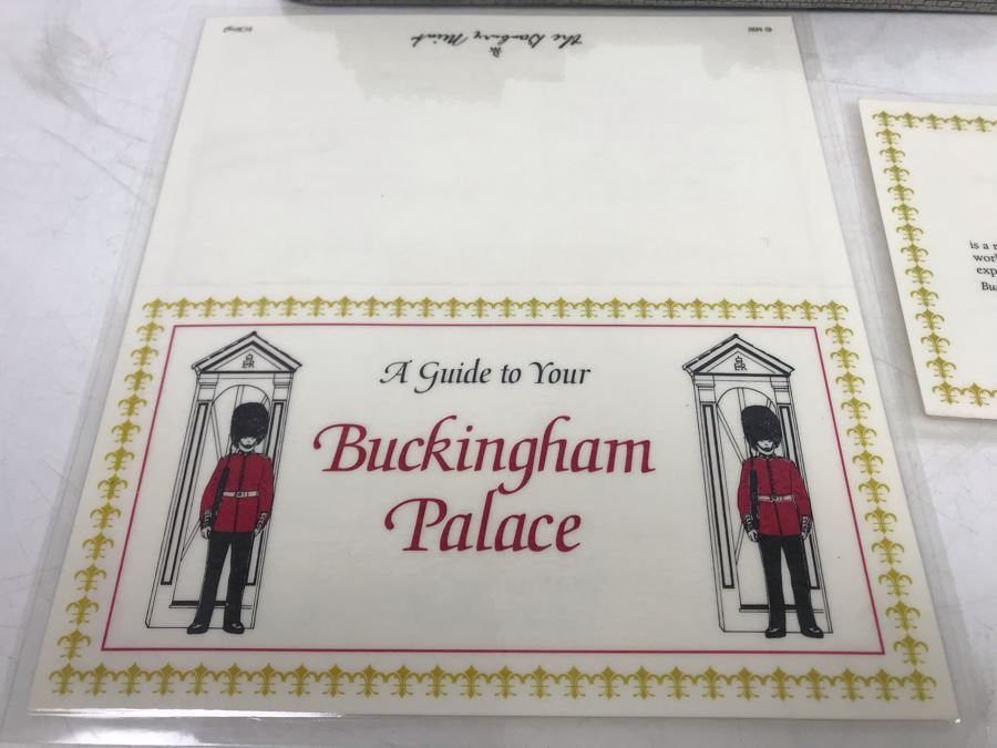 The Danbury Mint Buckingham Palace From Collection The Royal Residences Of The British Monarchy With Box [Photo 17]