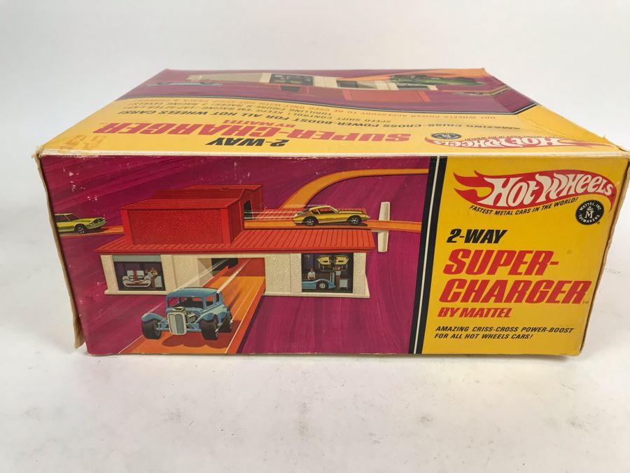 Vintage 1968 New In Box Mattel Hot Wheels 2-Way Super-Charger