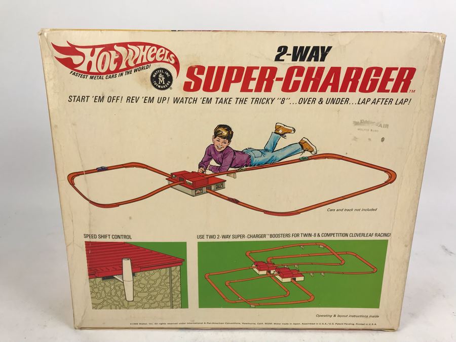 Vintage 1968 New In Box Mattel Hot Wheels 2-Way Super-Charger [Photo 6]