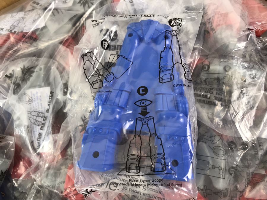 Box Loaded With Carl's Jr Transformers Movie Promotional Happy Meal Toys - See Photos [Photo 7]