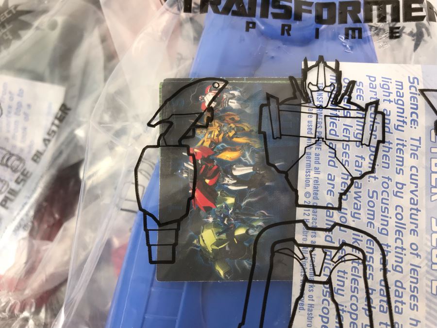 Box Loaded With Carl's Jr Transformers Movie Promotional Happy Meal Toys - See Photos [Photo 5]
