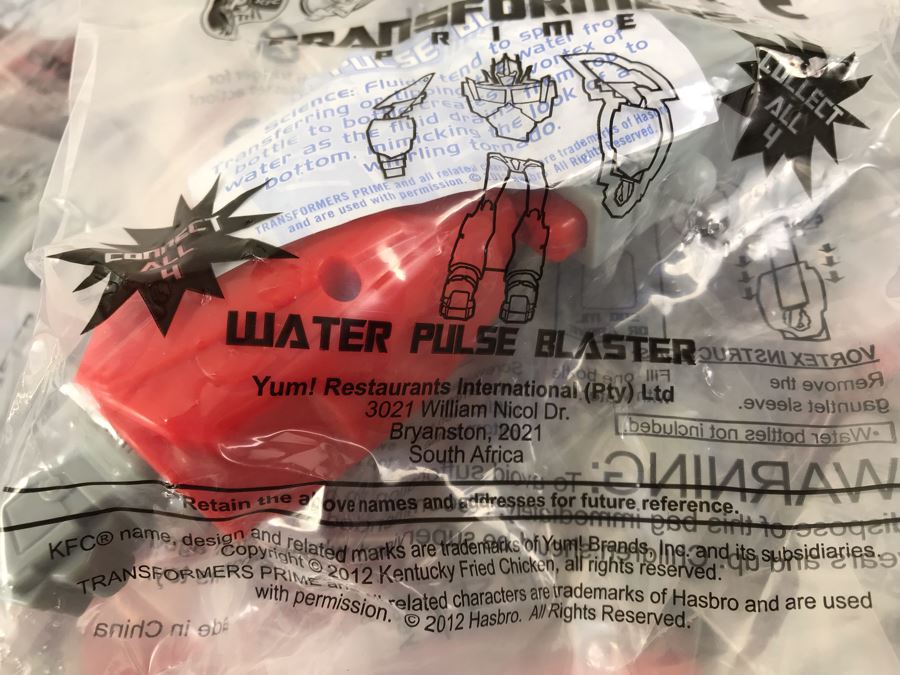Box Loaded With Carl's Jr Transformers Movie Promotional Happy Meal Toys - See Photos [Photo 9]