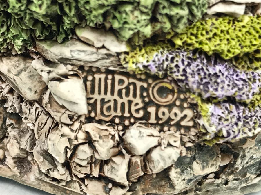 Vintage 1992 Lilliput Lane 'High Ghyll Farm' Sculpture Figurine With Box Retailed $360 [Photo 9]