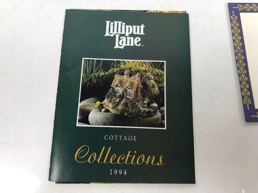 Vintage 1990 Lilliput Lane 'Eilean Donan Castle' Sculpture Figurine With Box [Photo 13]