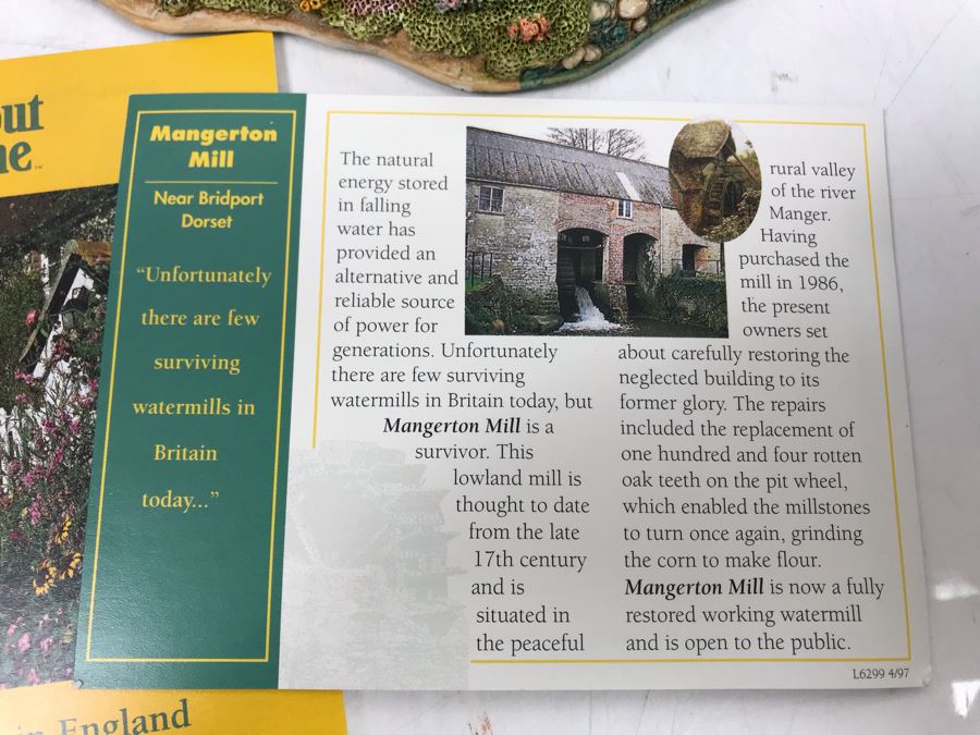 Pair Of Lilliput Lane Cottages 1997 'Mangerton Mill' And 1997 'Summer Days' With Boxes [Photo 8]