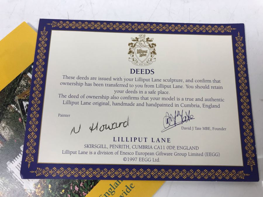 Pair Of Lilliput Lane Cottages 1997 'Mangerton Mill' And 1997 'Summer Days' With Boxes [Photo 13]