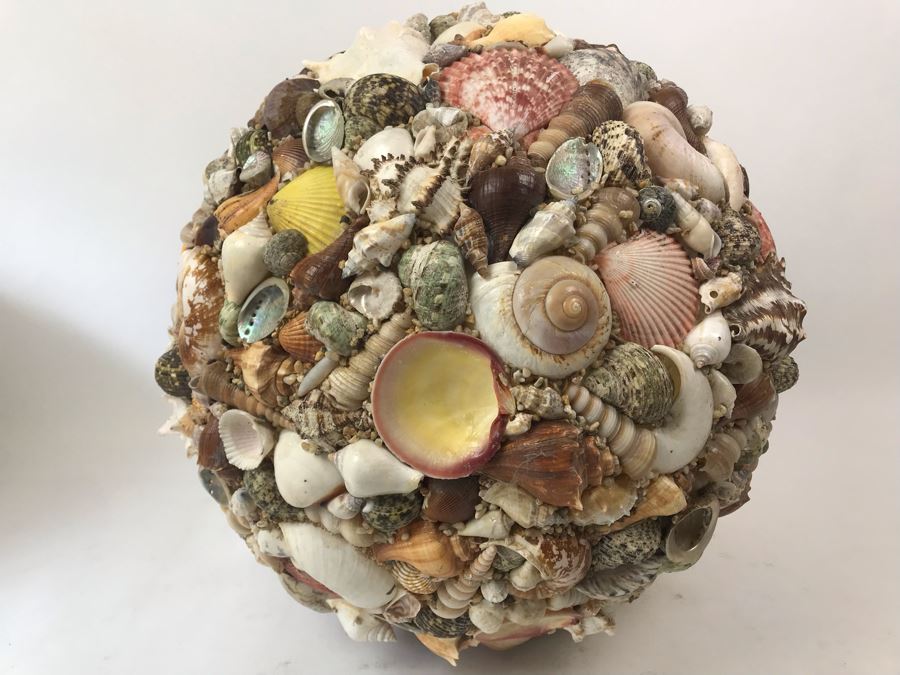 Large 16' Round Organic Seashell Spherical Sculpture [Photo 6]