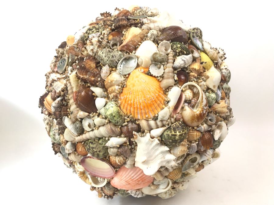 Large 16' Round Organic Seashell Spherical Sculpture [Photo 2]