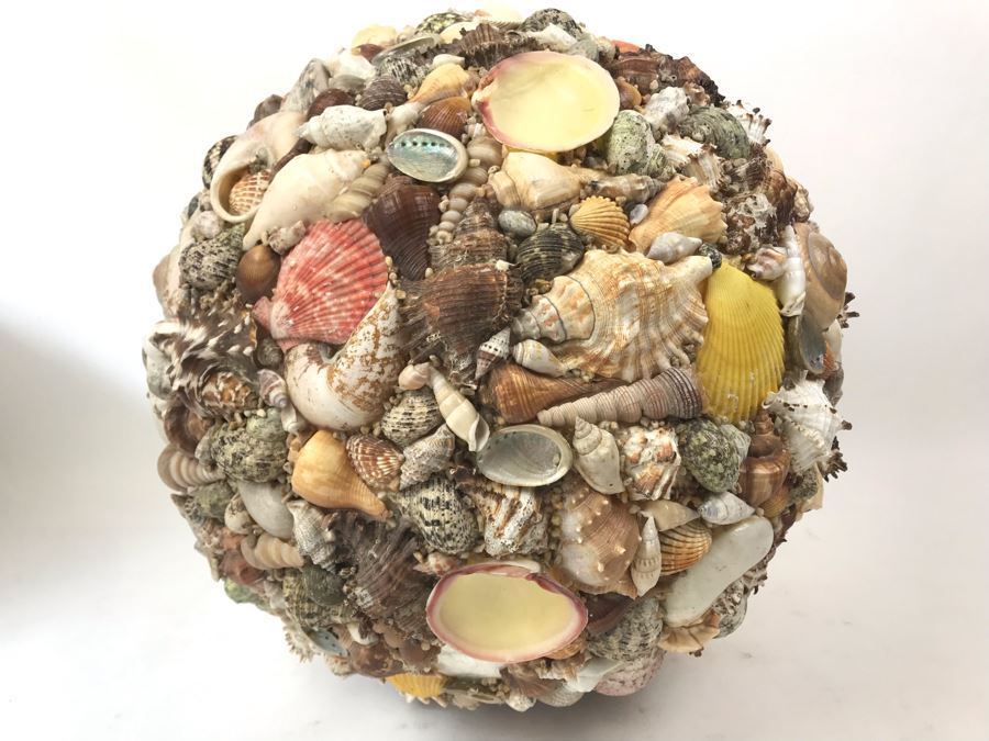 Large 16' Round Organic Seashell Spherical Sculpture [Photo 7]