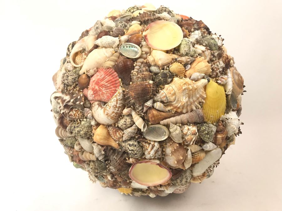 Large 16' Round Organic Seashell Spherical Sculpture [Photo 8]
