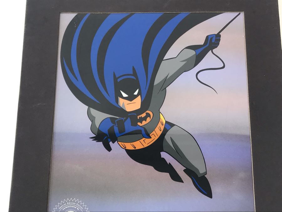 Vintage 1992 Special Edition Sericel DC Comics Warner Brothers Batman 11' X 13' [Photo 2]