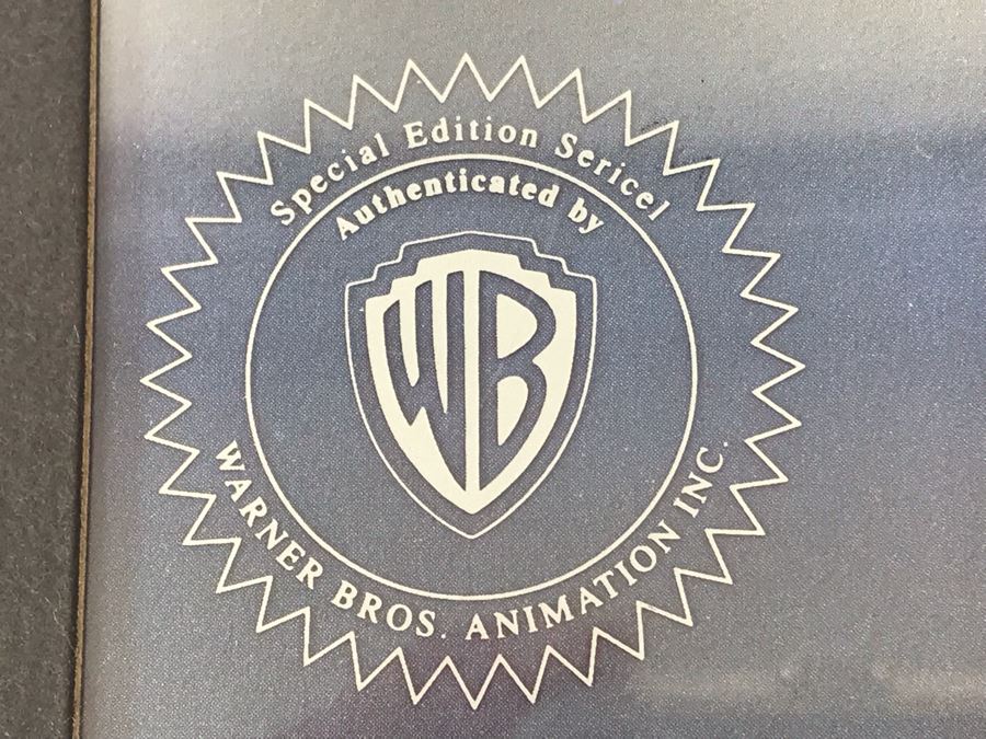 Vintage 1992 Special Edition Sericel DC Comics Warner Brothers Batman 11' X 13' [Photo 3]