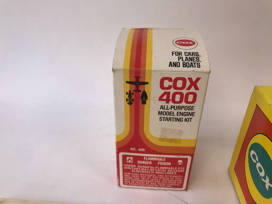 COX Red Knight Backyard Flier Gas Engine Powered Plane With Box - NO SHIPPING [Photo 10]