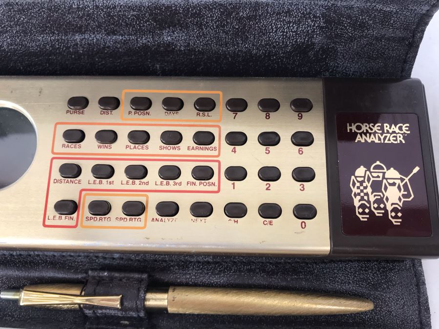 Vintage 1979 Mattel Electronics Horse Race Analyzer [Photo 3]
