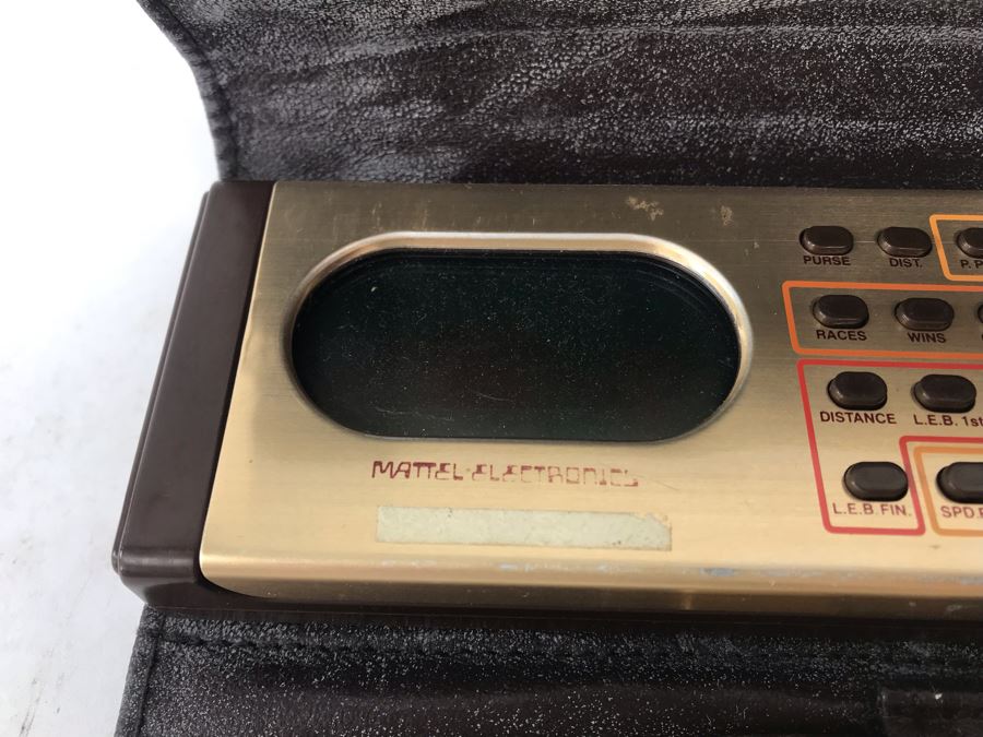 Vintage 1979 Mattel Electronics Horse Race Analyzer [Photo 4]