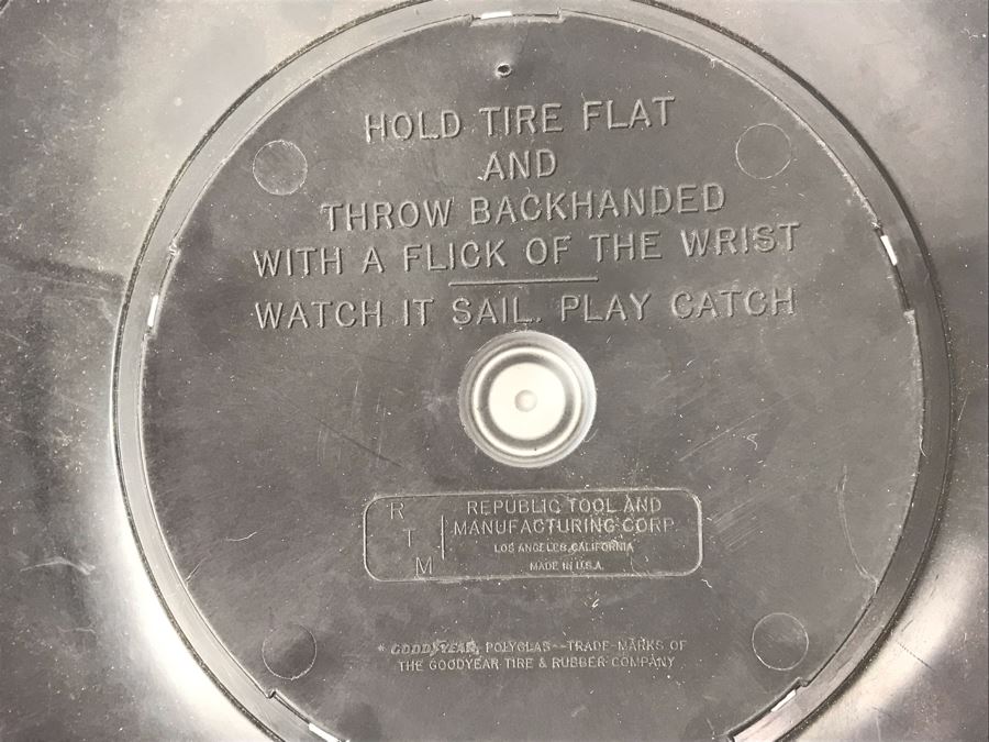 Vintage Goodyear Polyglas Frisbee 9'R [Photo 5]