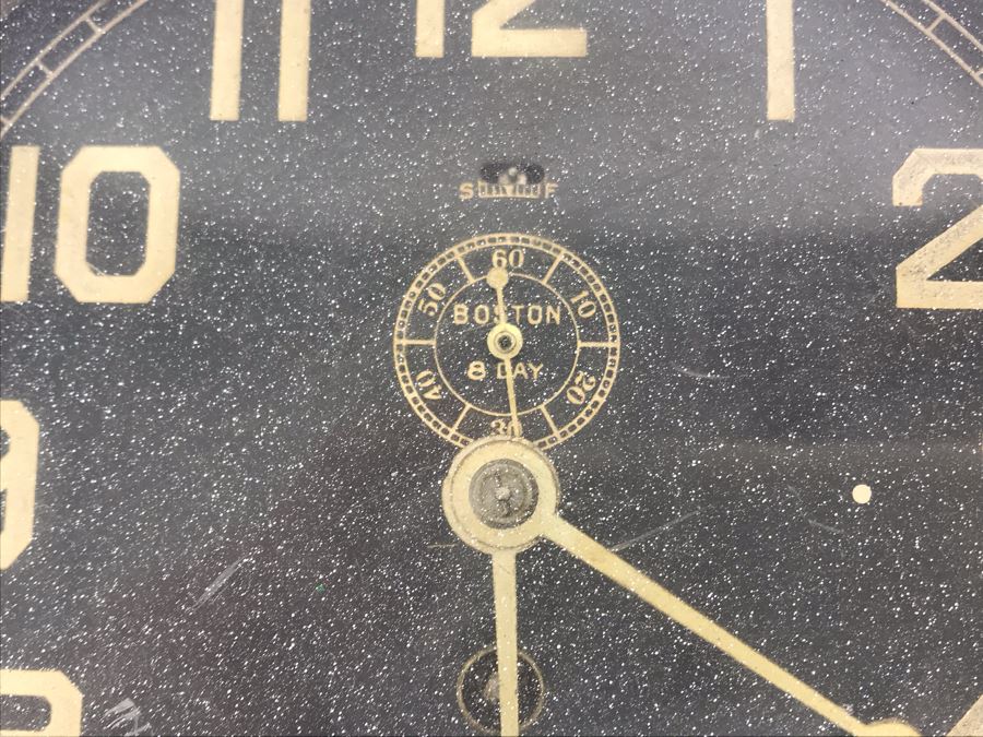 Vintage Brass U.S. NAVY Deck Clock No. 3 Made By Chelsea Clock Co. Boston Mass USA With Serial Number 7'R [Photo 3]