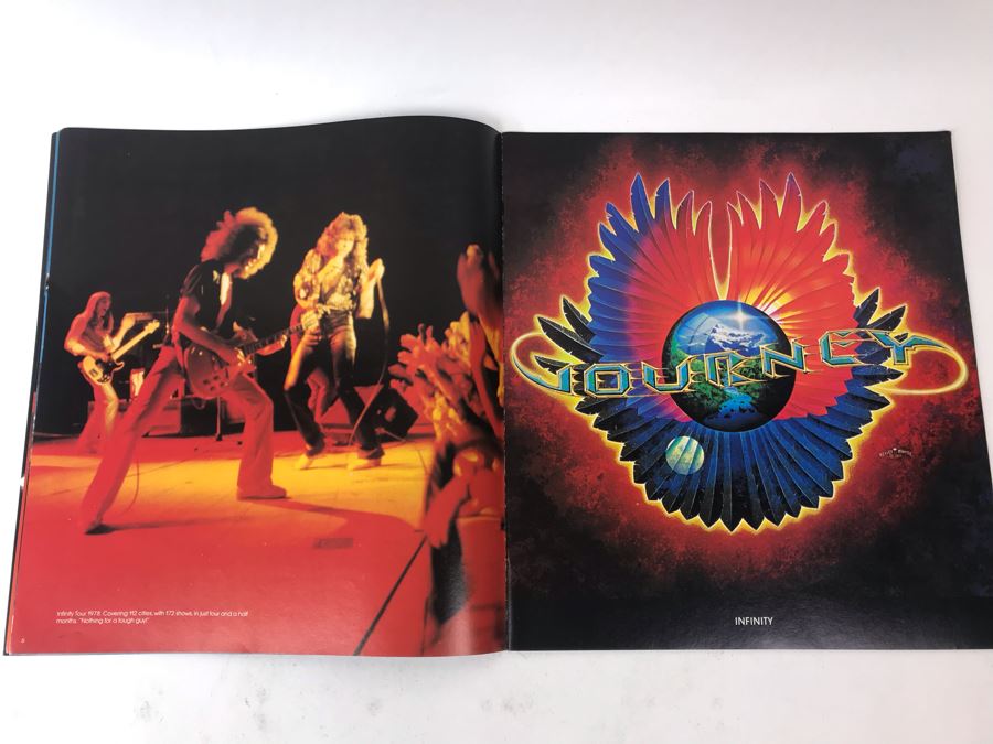 Vintage 1981 First Printing Journey Rock Band Program Art By Stanley Mouse [Photo 5]