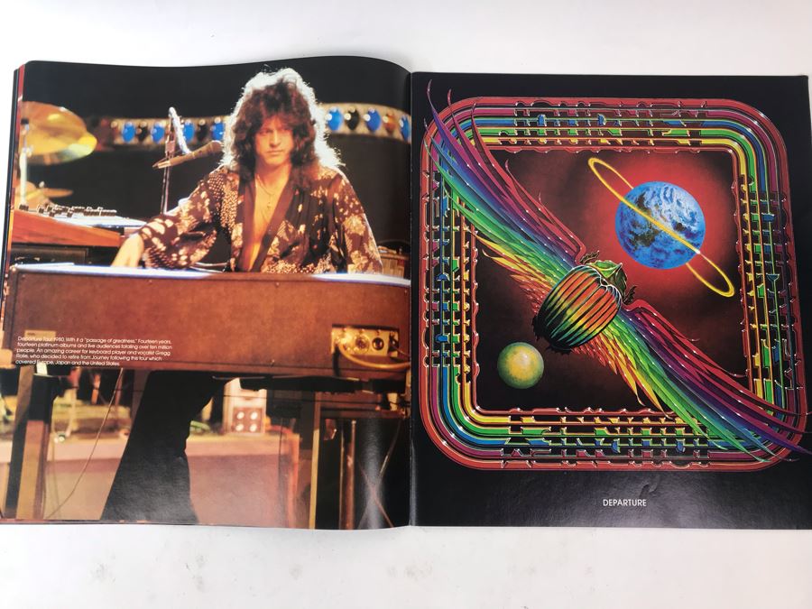 Vintage 1981 First Printing Journey Rock Band Program Art By Stanley Mouse [Photo 6]