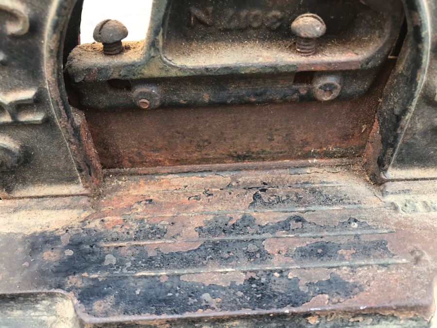 Antique Cast Iron Tobacco Cutter Brown's Mule RJR Tobacco Co. [Photo 6]