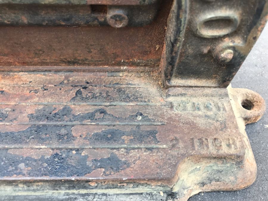 Antique Cast Iron Tobacco Cutter Brown's Mule RJR Tobacco Co. [Photo 7]