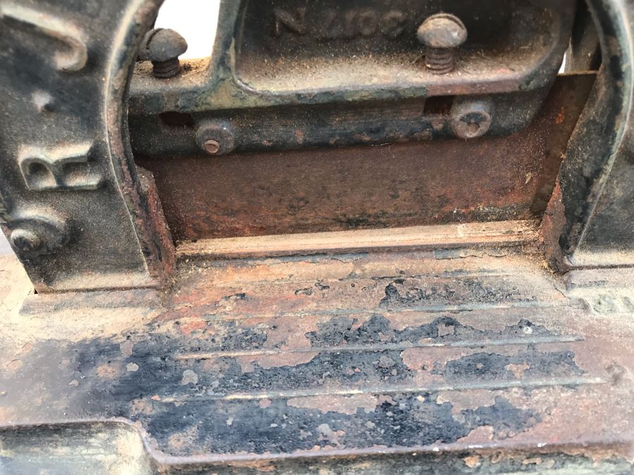 Antique Cast Iron Tobacco Cutter Brown's Mule RJR Tobacco Co. [Photo 5]