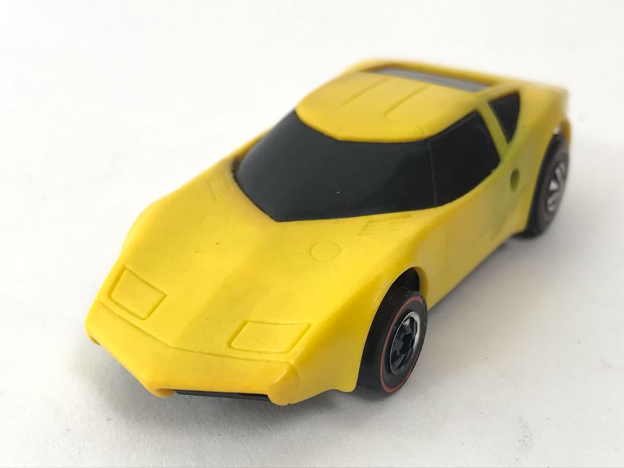 Vintage 1976 Mattel Sizzlers Hot Wheels Redline Yellow Corvette Stingray [Photo 3]