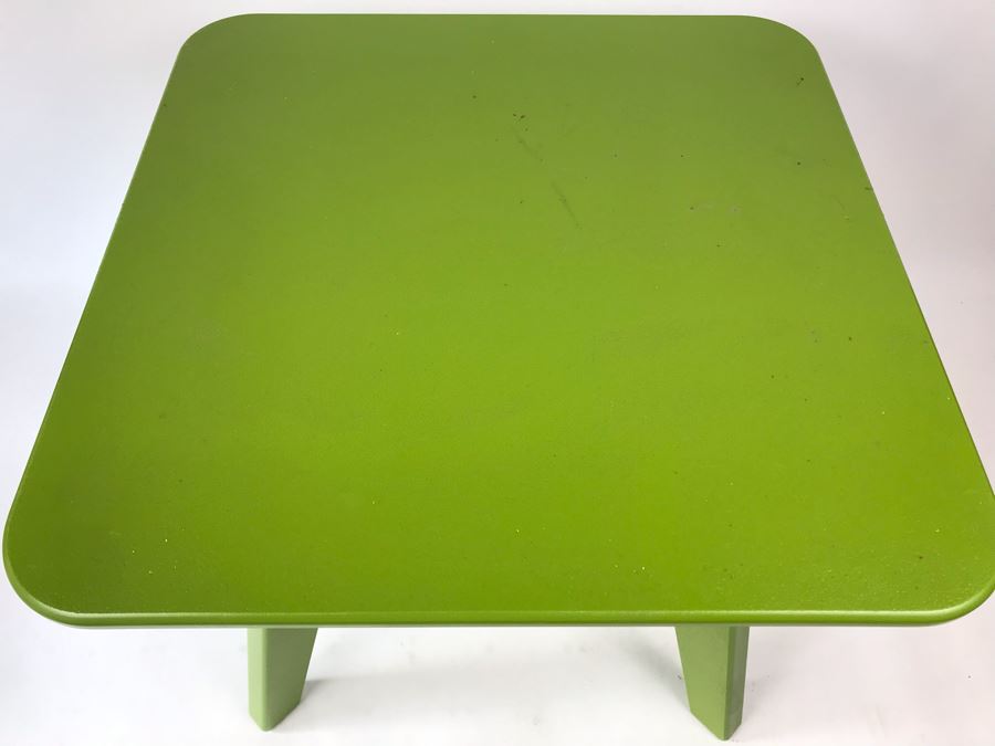 Loll Designs Green End Table Recycled Modern Furniture [Photo 4]
