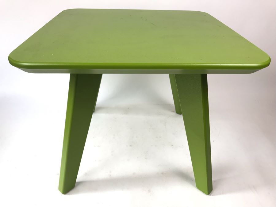 Loll Designs Green End Table Recycled Modern Furniture [Photo 3]