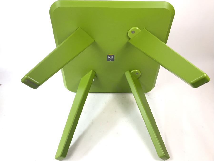 Loll Designs Green End Table Recycled Modern Furniture [Photo 5]