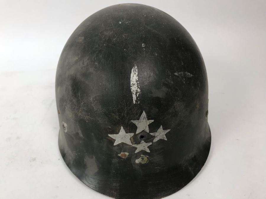 Vintage Painted WWII Helmet [Photo 2]