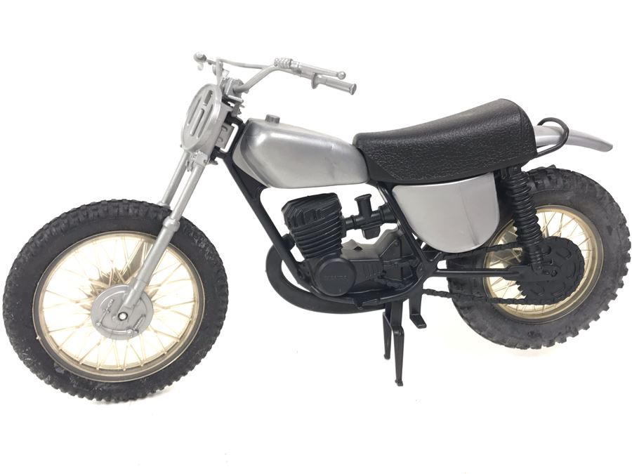 Rare Vintage 1974 Mattel Big Jim Honda Elsinore Toy Motorcycle Dirt Bike Racer [Photo 1]