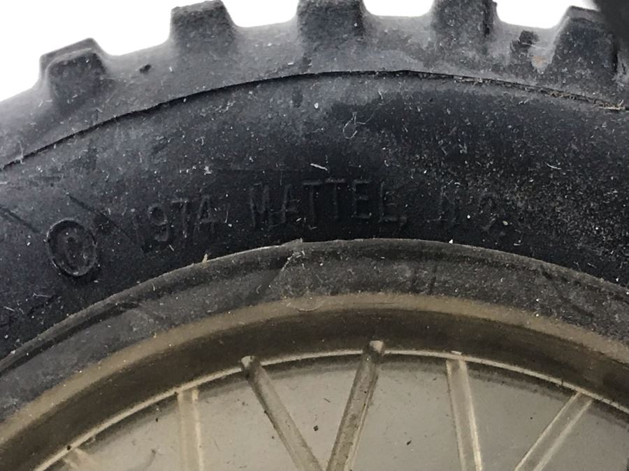 Rare Vintage 1974 Mattel Big Jim Honda Elsinore Toy Motorcycle Dirt Bike Racer [Photo 9]