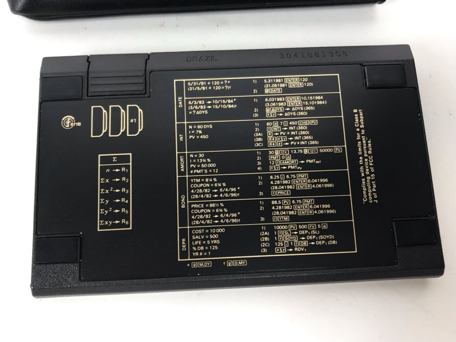 Vintage HP 12C Financial Calculator [Photo 3]