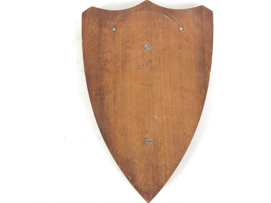 Vintage Handmade US Navy USS Bennington Wall Plaque [Photo 7]