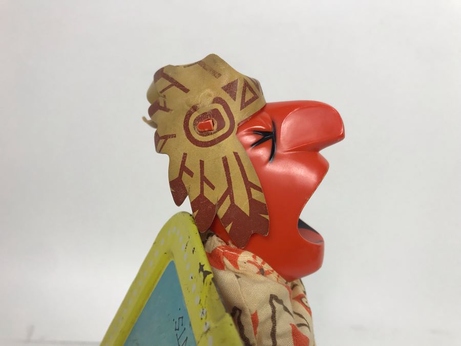 Vintage 1963 Mattel Superchief In-The-Music-Box Jack-In-The-Box Toy The Funny Company [Photo 19]