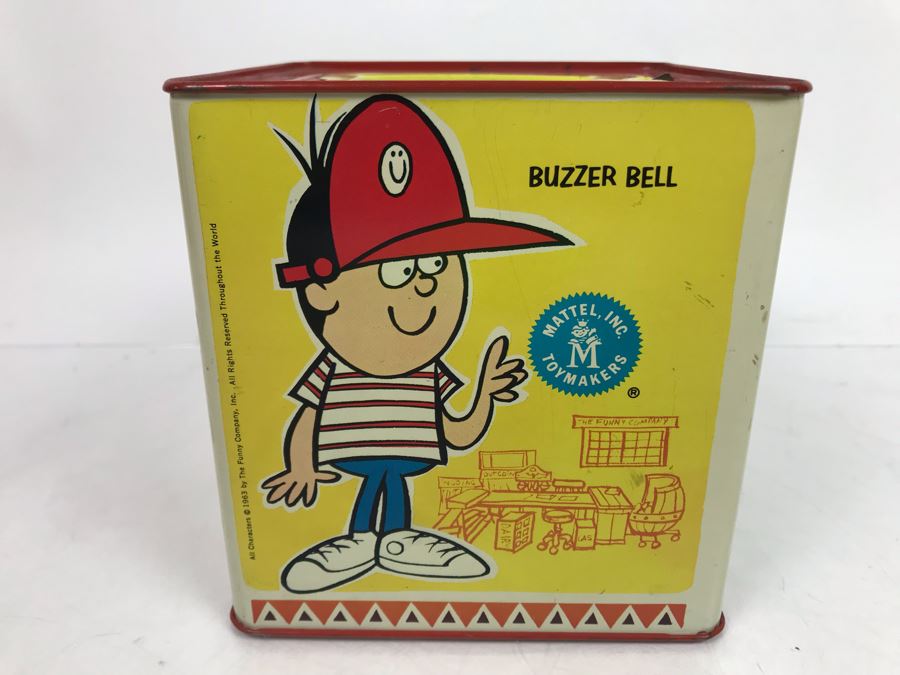 Vintage 1963 Mattel Superchief In-The-Music-Box Jack-In-The-Box Toy The Funny Company [Photo 8]