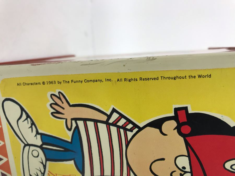 Vintage 1963 Mattel Superchief In-The-Music-Box Jack-In-The-Box Toy The Funny Company [Photo 9]