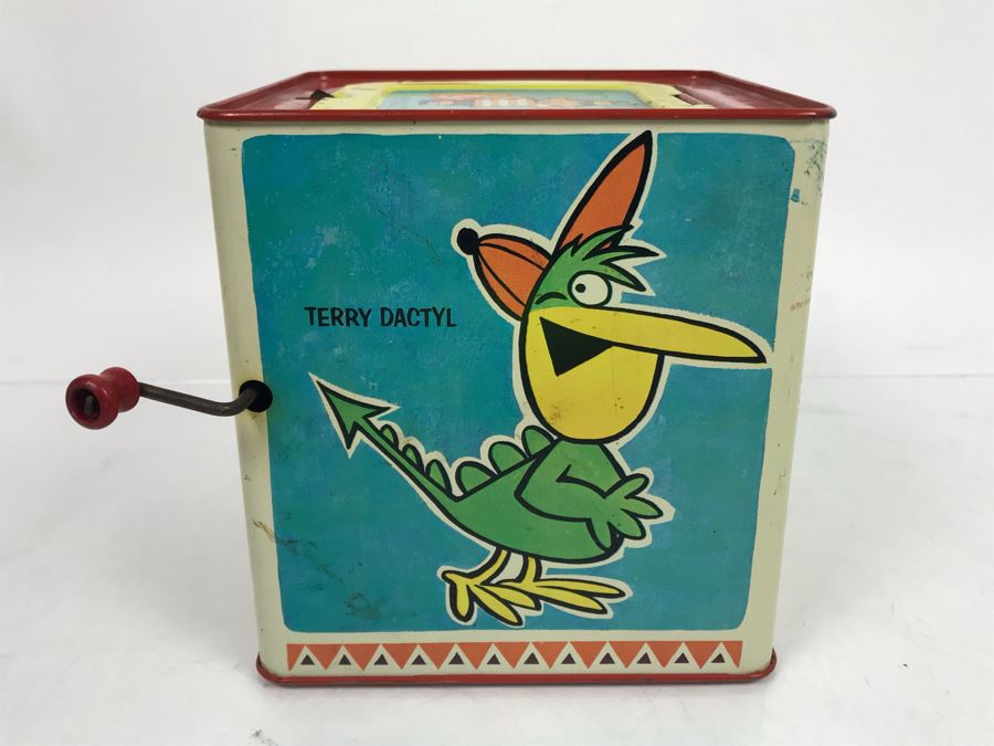 Vintage 1963 Mattel Superchief In-The-Music-Box Jack-In-The-Box Toy The Funny Company [Photo 13]