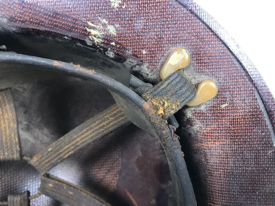 Vintage WWI Military Helmet  [Photo 12]