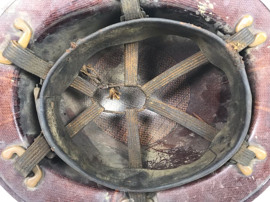 Vintage WWI Military Helmet  [Photo 9]
