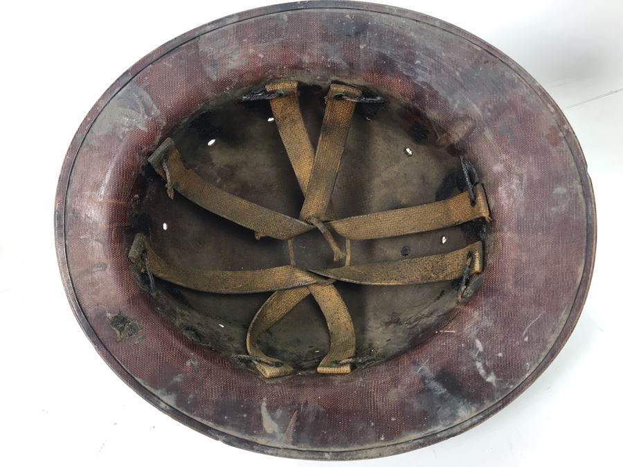 Vintage WWI Military Helmet  [Photo 10]