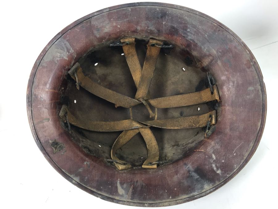 Vintage WWI Military Helmet  [Photo 2]